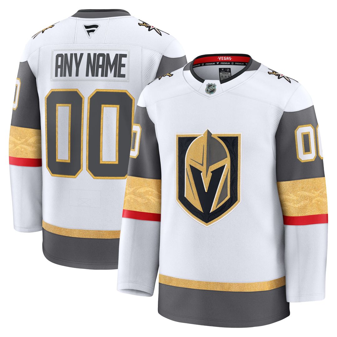Vegas Golden Knights Fanatics Alternate Premium Custom Jersey - Gray