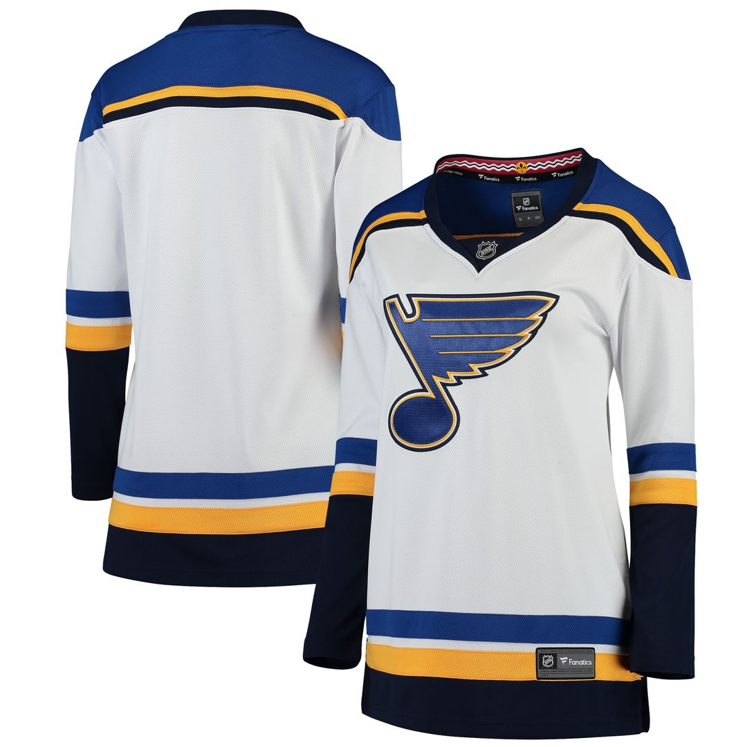 St. Louis Blues Fanatics Women's Home Breakaway Jersey - Blue