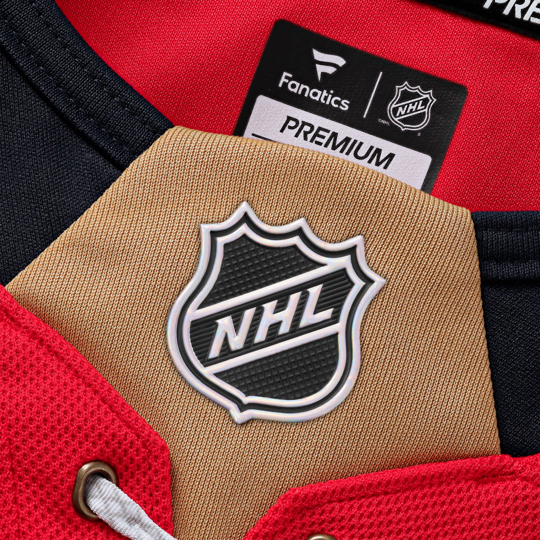 Florida Panthers Fanatics Home Premium Custom Jersey - Red