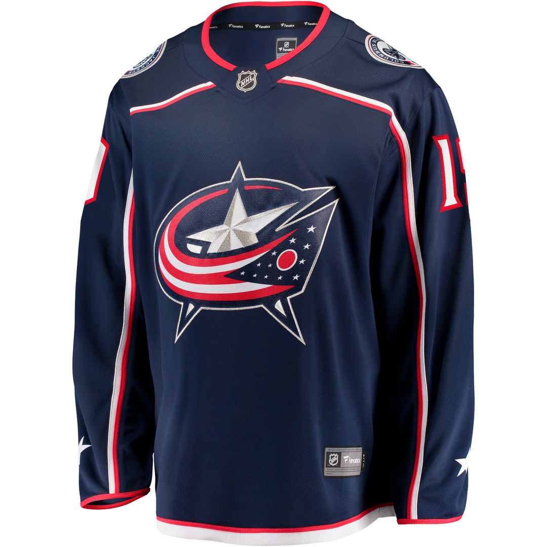 Adam Fantilli Columbus Blue Jackets Fanatics Home Premier Breakaway Player Jersey - Navy