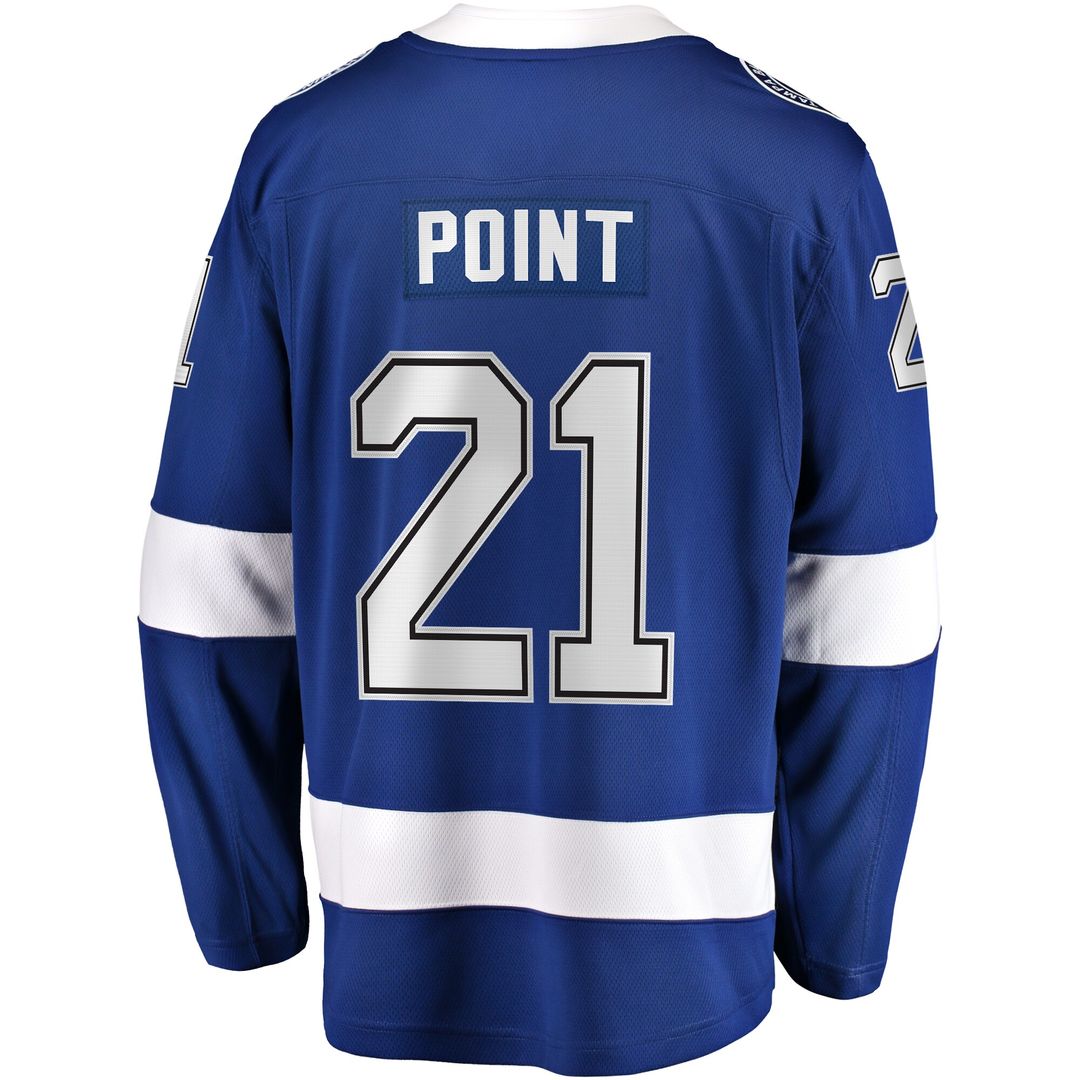 Brayden Point Tampa Bay Lightning Fanatics Breakaway Jersey - Blue