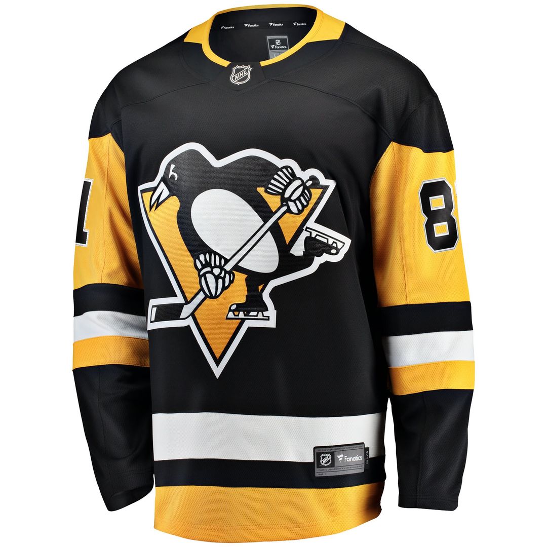 Ben Kindel Pittsburgh Penguins Fanatics Home Breakaway Jersey - Black
