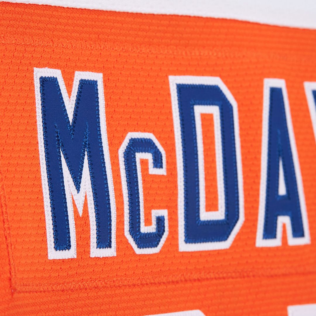 Connor McDavid Edmonton Oilers Mitchell & Ness Power Play Jersey - Orange