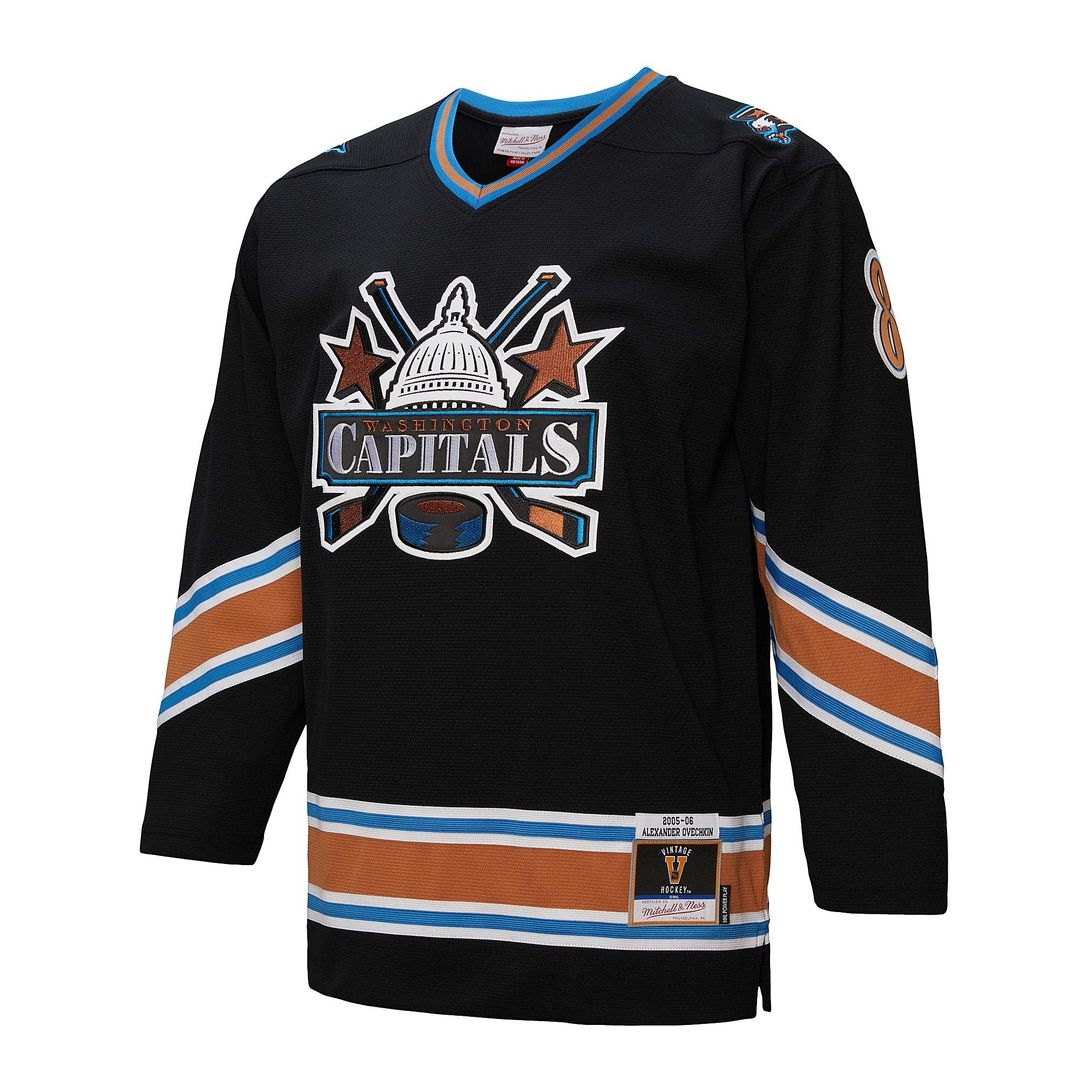 Alexander Ovechkin Washington Capitals Mitchell & Ness 2005/06 Power Play Jersey - Black