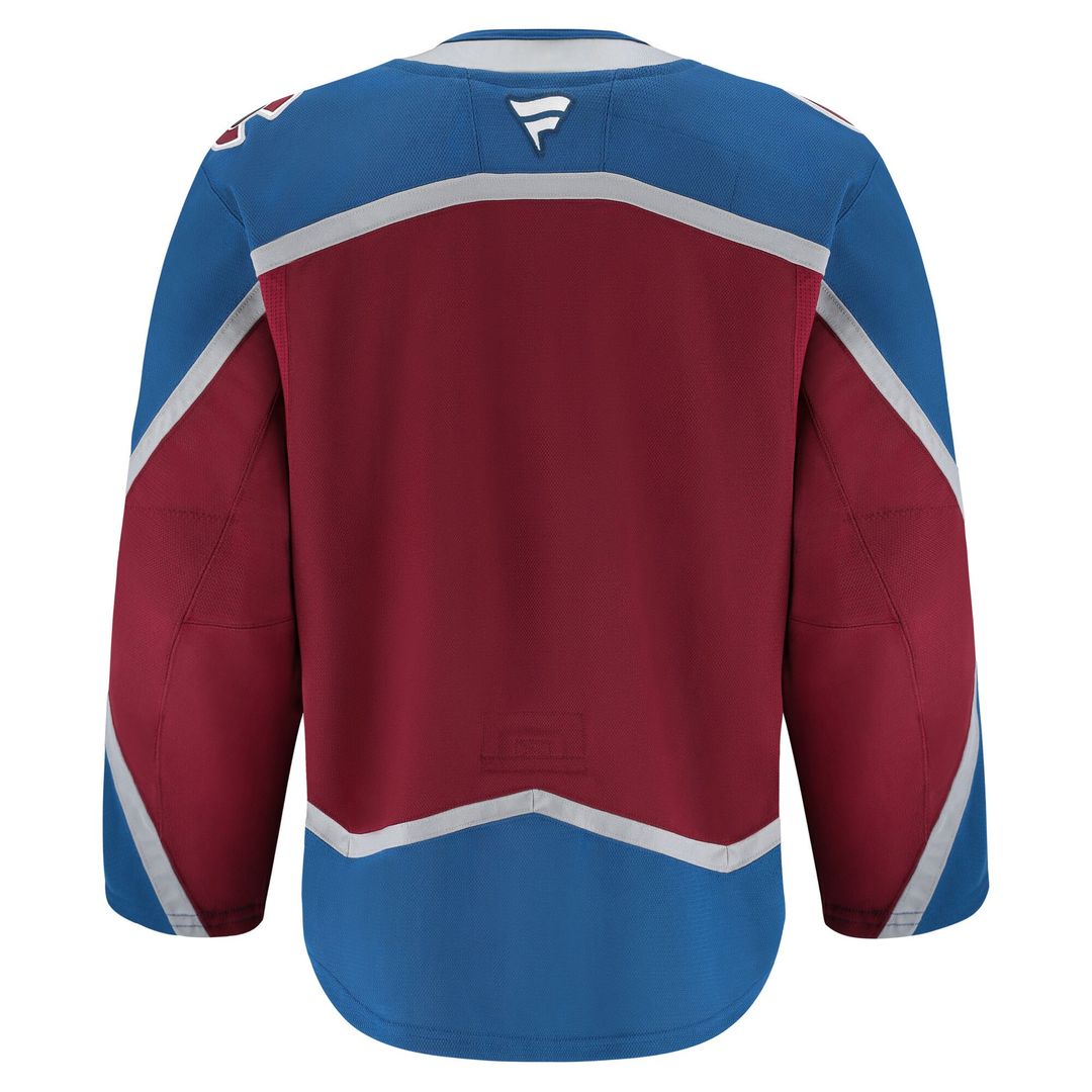 Colorado Avalanche Fanatics Home Authentic Pro Jersey - Burgundy