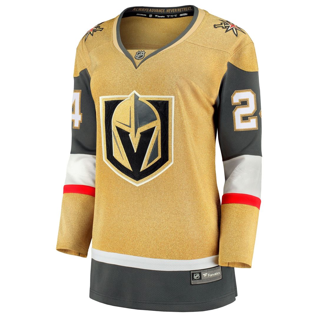 Jaycob Megna Vegas Golden Knights Fanatics Women's Home Breakaway Jersey - Gold