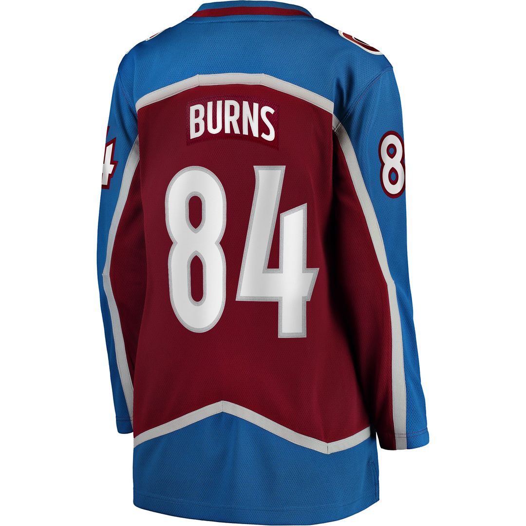 Brent Burns Colorado Avalanche Fanatics Women's Home Breakaway Jersey - Burgundy