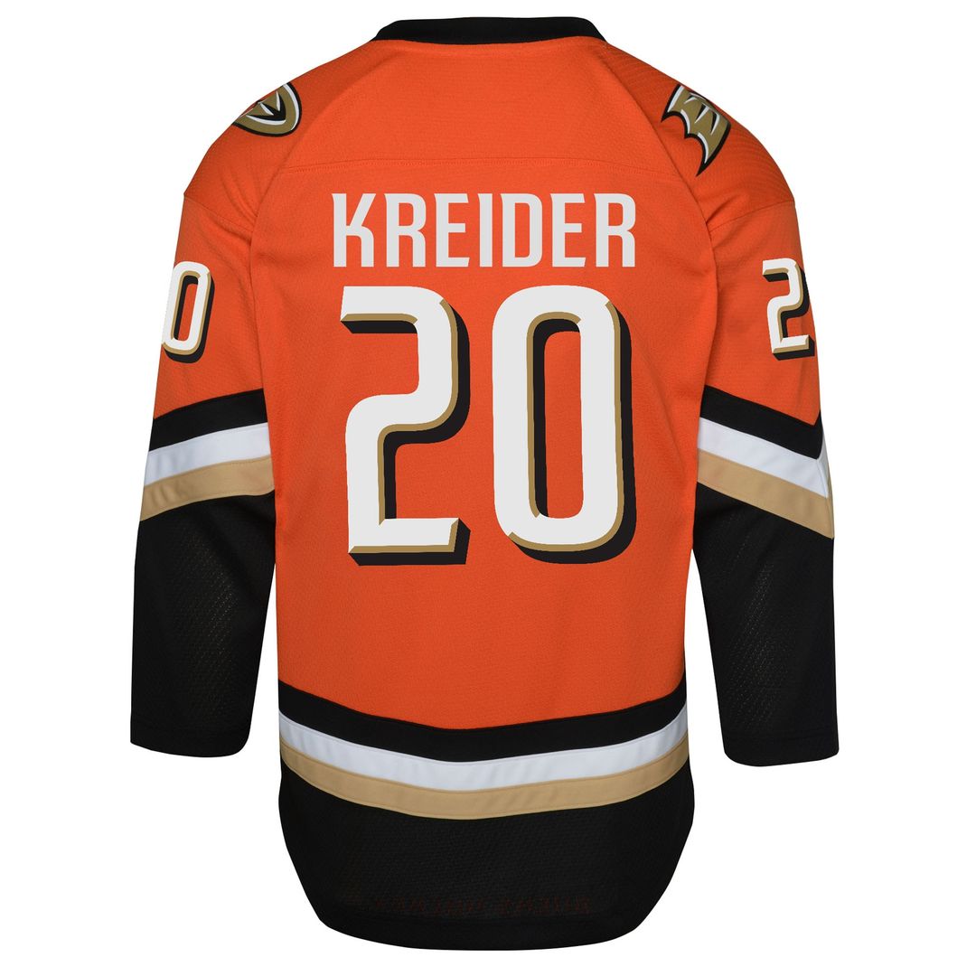 Chris Kreider Anaheim Ducks Outerstuff Youth Home Replica Jersey - Orange