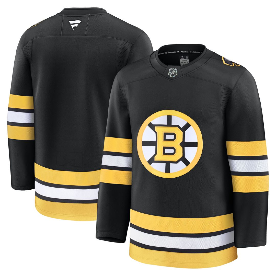 Boston Bruins Fanatics Away Premium Jersey - White