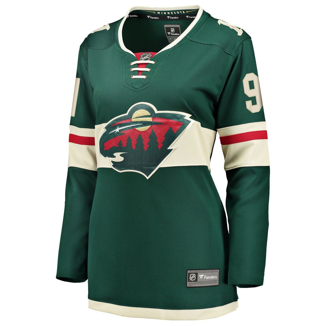 Vladimir Tarasenko Minnesota Wild Fanatics Women's Home Breakaway Jersey - Green