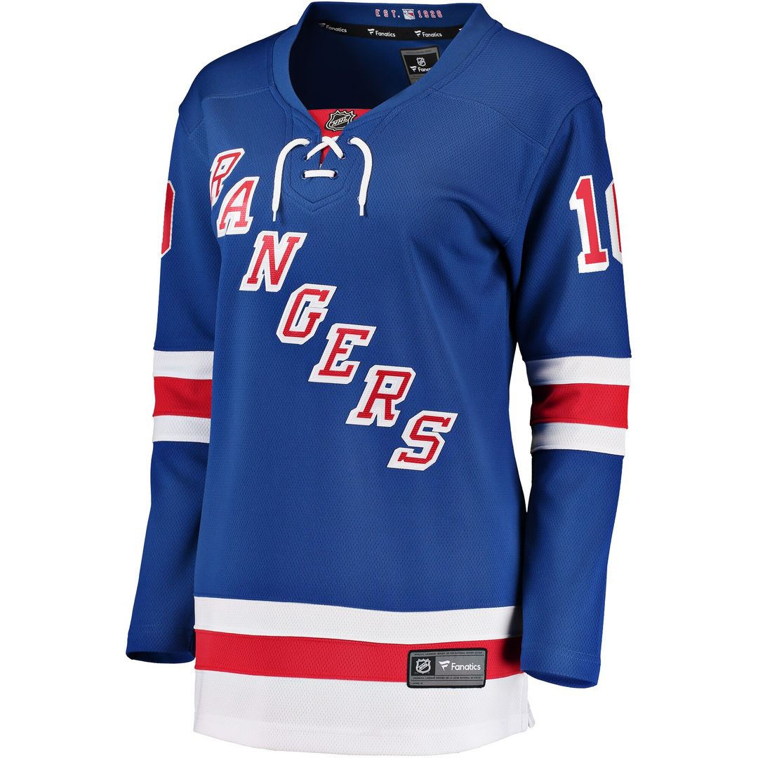 Artemi Panarin New York Rangers Fanatics Women's Home Breakaway Player Jersey - Blue