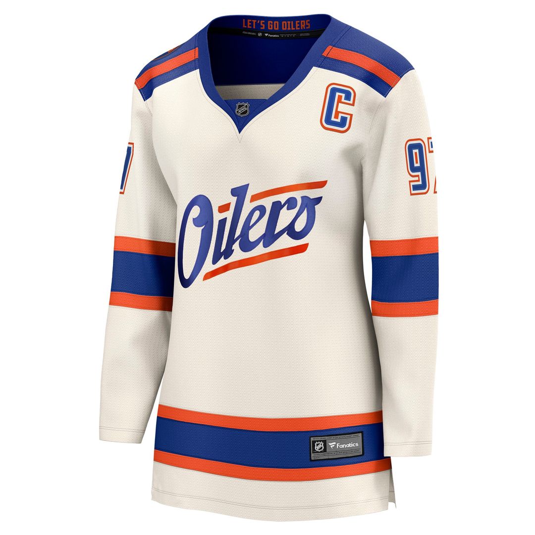 Connor McDavid Edmonton Oilers Fanatics Women's Home Breakaway Jersey - Royal