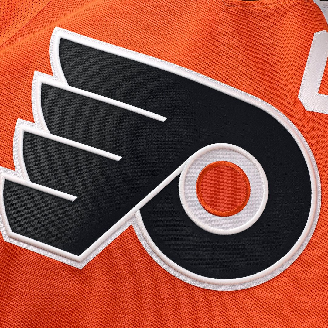 Philadelphia Flyers Fanatics Home Premium Custom Jersey - Orange