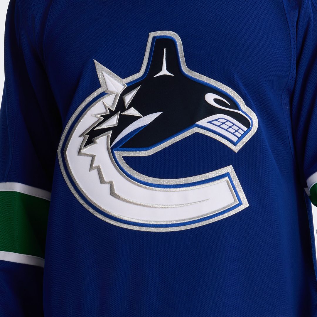 Vancouver Canucks Fanatics Home Premium Jersey - Blue