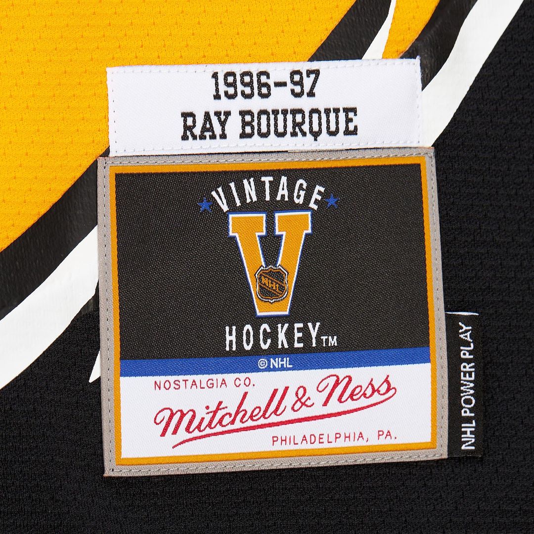 Ray Bourque Boston Bruins Mitchell & Ness 1996-97 Power Play Jersey - Gold