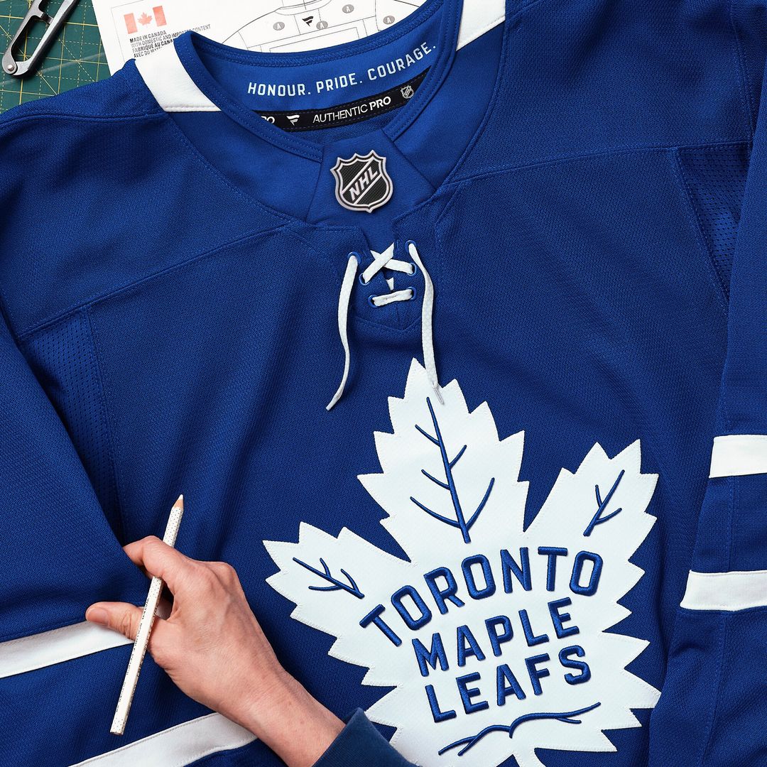 Toronto Maple Leafs Fanatics Home Authentic Pro Custom Jersey - Blue