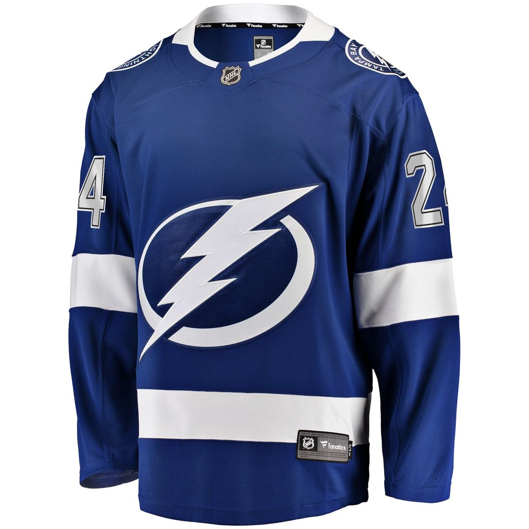 Zach Bogosian Tampa Bay Lightning Fanatics Home Breakaway Player Jersey - Blue
