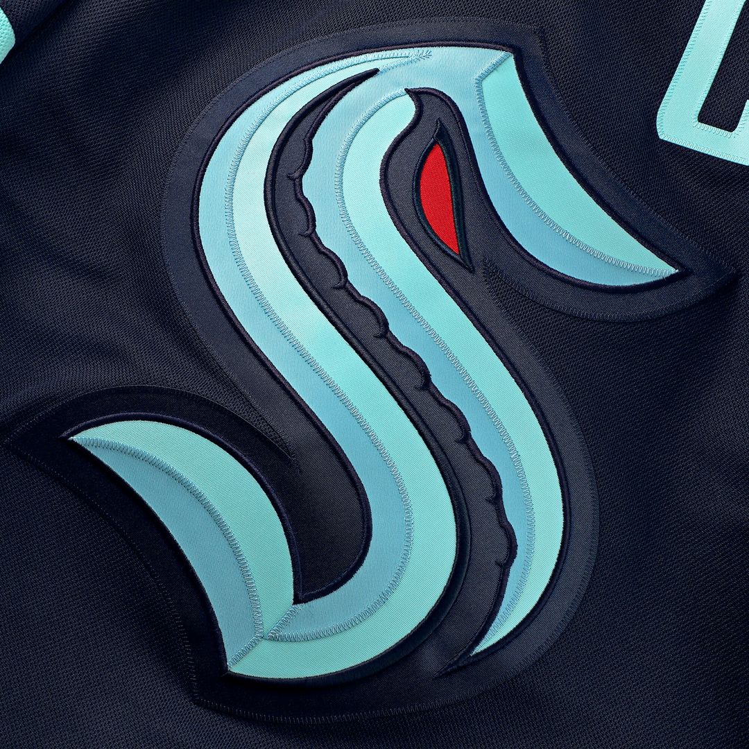 Seattle Kraken Fanatics Away Premium Custom Jersey - White