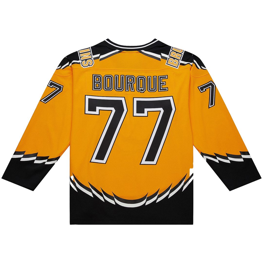Ray Bourque Boston Bruins Mitchell & Ness Big & Tall 1996-97 Blue Line 2.0 Jersey - Gold