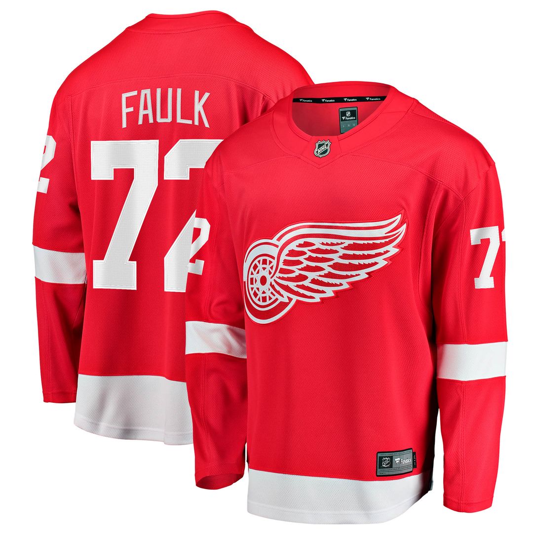 Justin Faulk Detroit Red Wings Fanatics Home Breakaway Jersey - Red