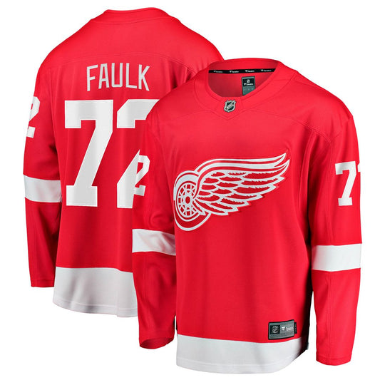 Justin Faulk Detroit Red Wings Fanatics Home Breakaway Jersey - Red
