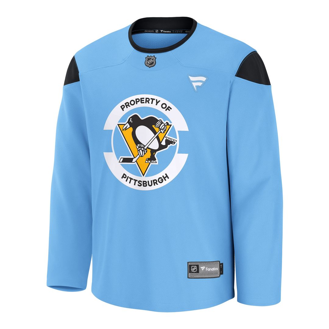 Pittsburgh Penguins Fanatics Practice Jersey - Blue