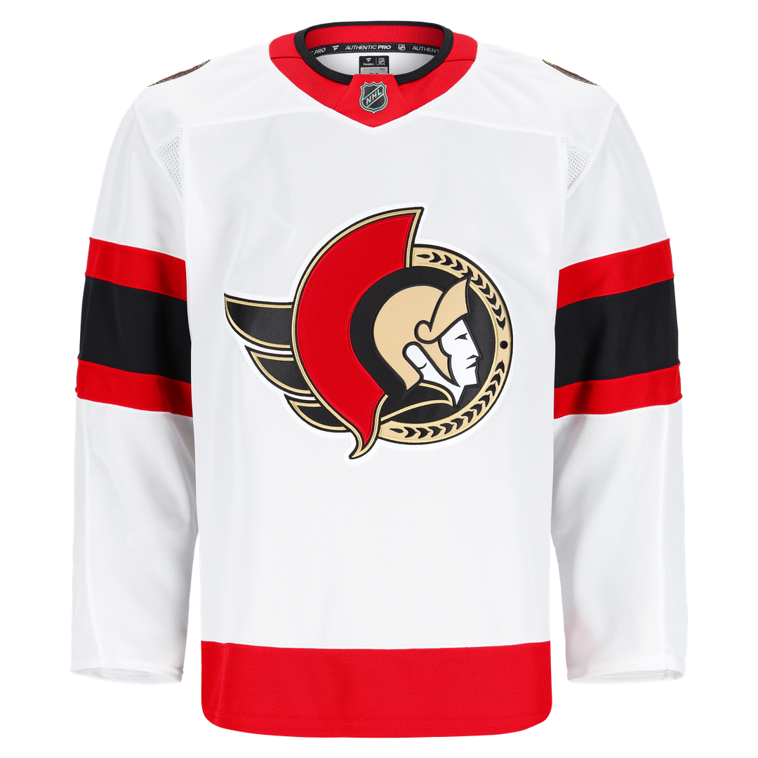Ottawa Senators Fanatics Away Authentic Pro Jersey - White