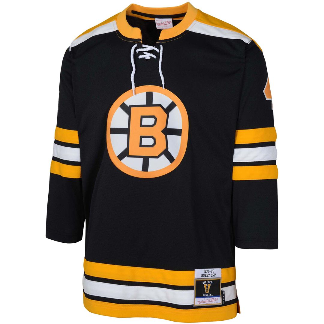 Bobby Orr Boston Bruins Mitchell & Ness Youth Power Play Player Jersey - Black