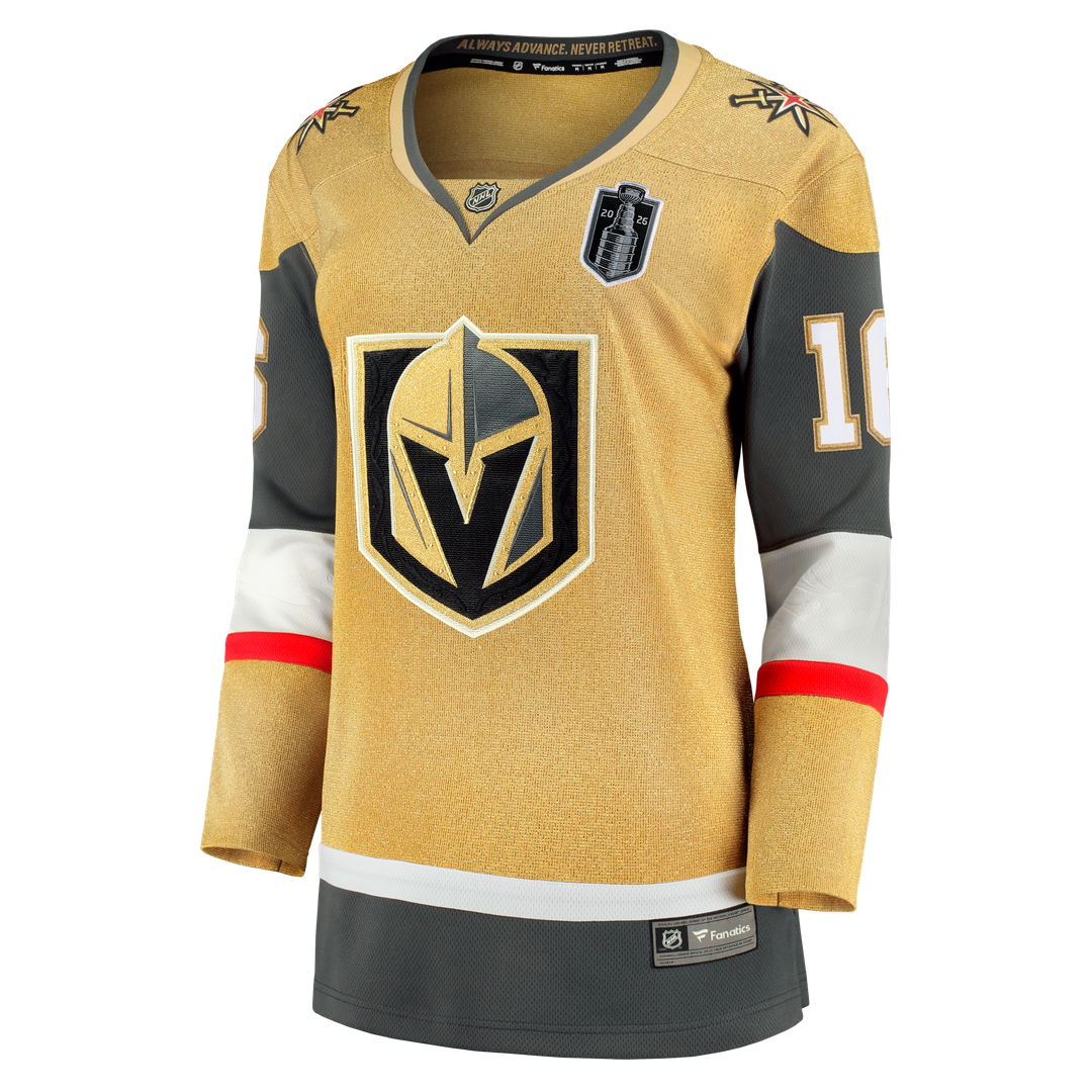 Pavel Dorofeyev Vegas Golden Knights Fanatics Women's 2026 Stanley Cup Final Breakaway Jersey - Gold