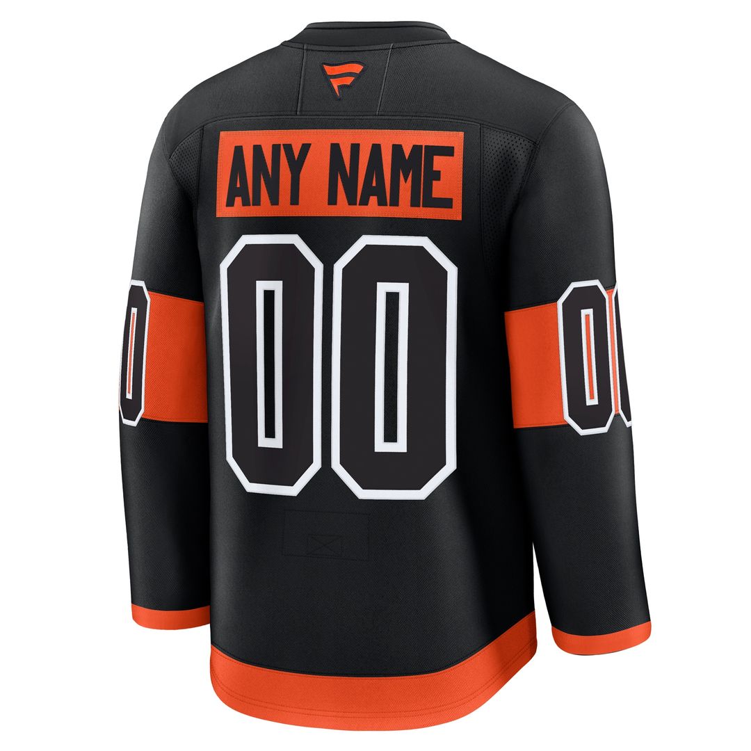 Philadelphia Flyers Fanatics Alternate Premium Custom Jersey - Black