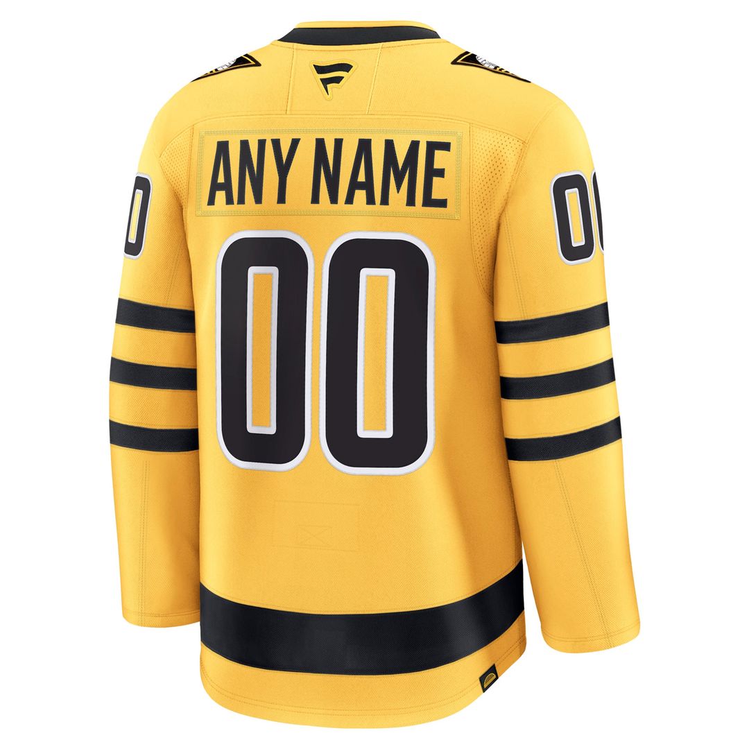 Pittsburgh Penguins Fanatics Away Premium Custom Jersey - White