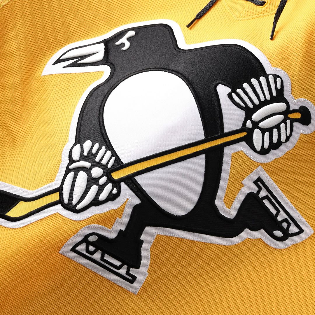 Pittsburgh Penguins Fanatics Alternate Premium Custom Jersey - Gold
