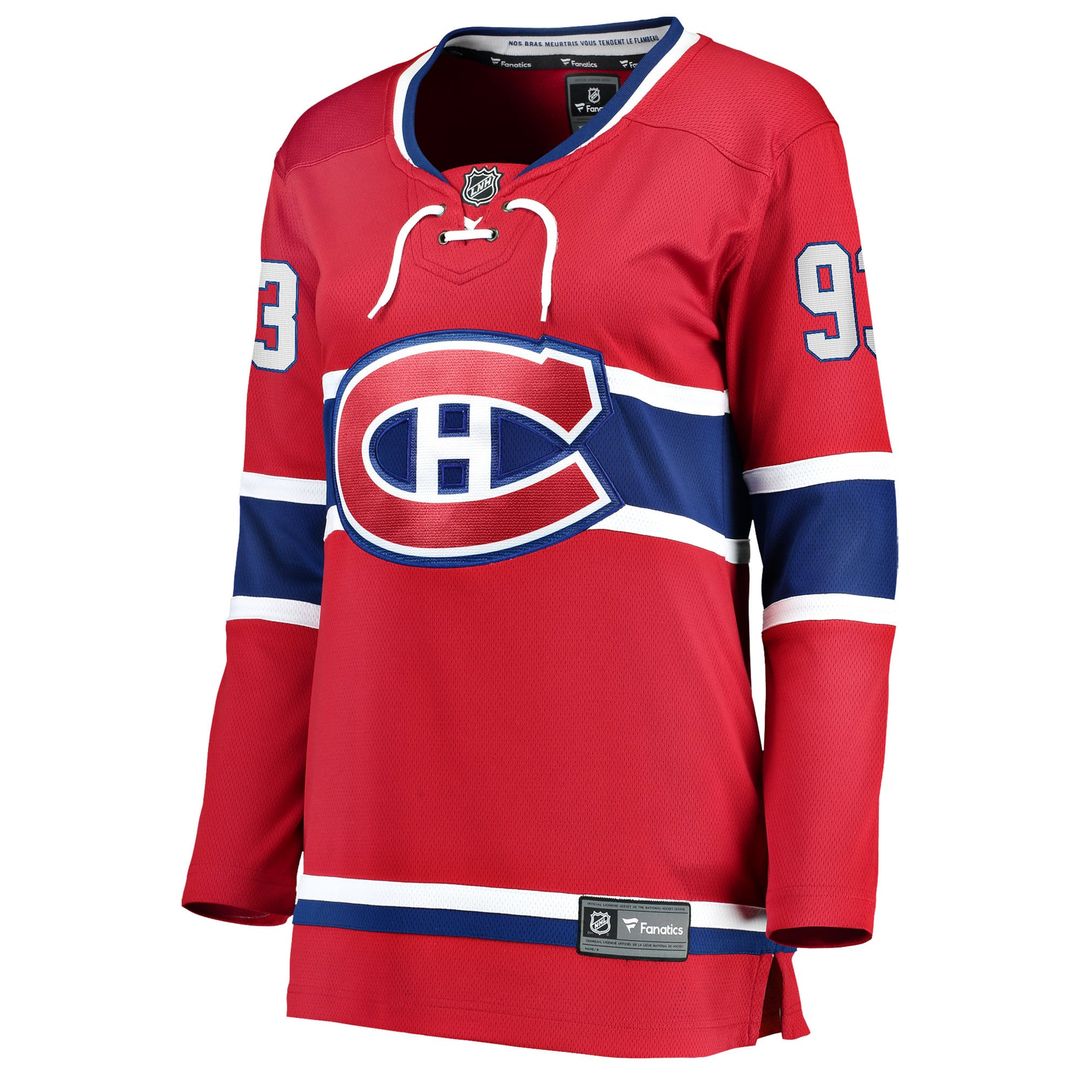 Ivan Demidov Montreal Canadiens Fanatics Women's Home Breakaway Player Jersey - Red