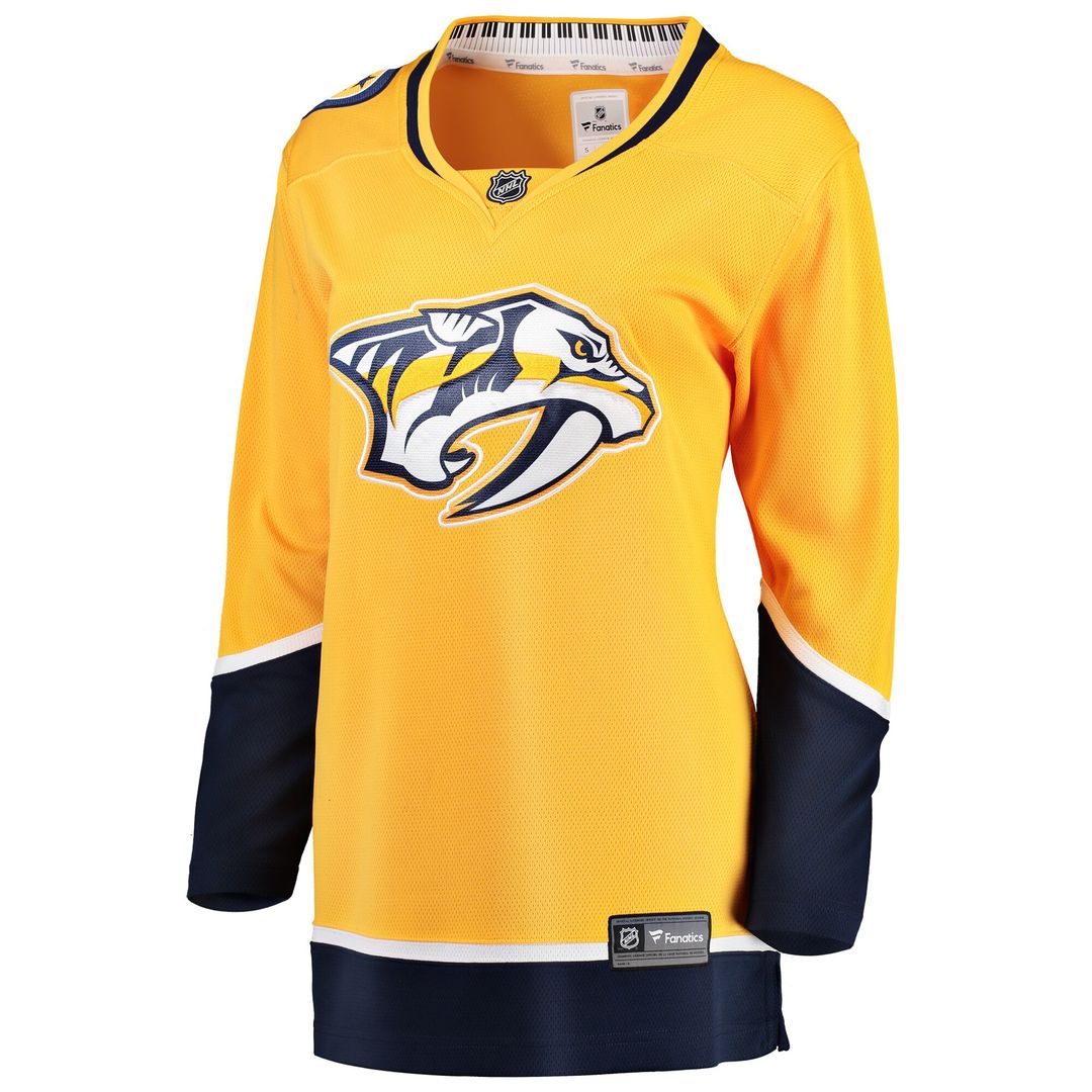Nashville Predators Fanatics Women's Away Breakaway Jersey - White