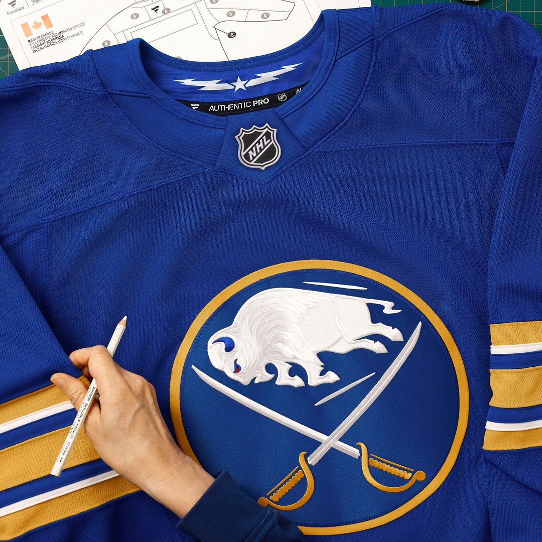 Buffalo Sabres Fanatics Home Authentic Pro Custom Jersey - Royal