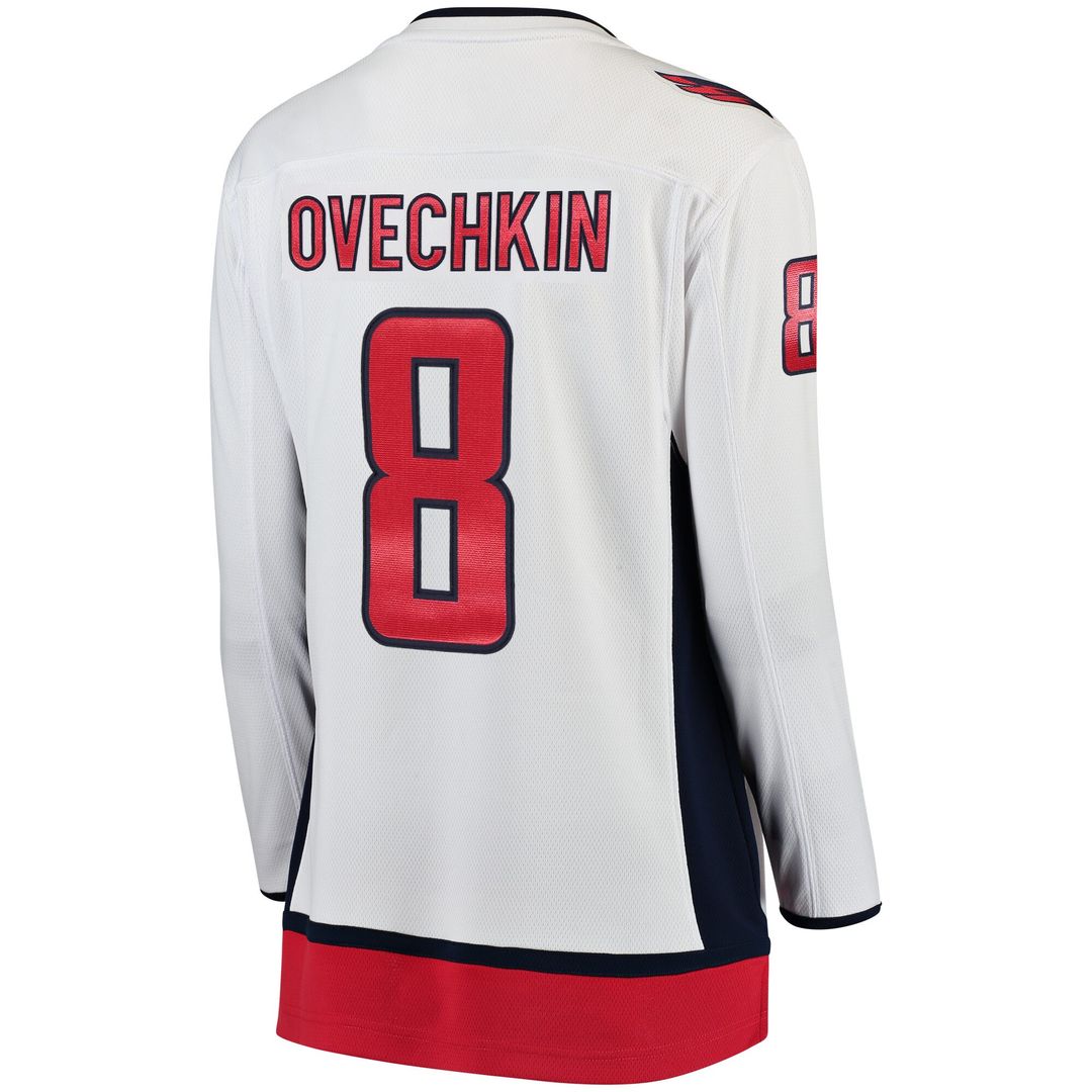 Alexander Ovechkin Washington Capitals Fanatics Women's 50th Anniversary Breakaway Jersey - Black