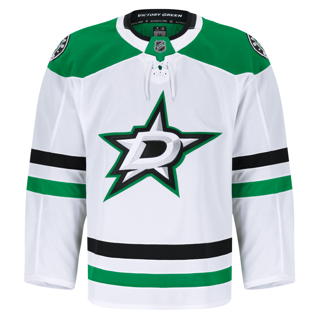 Dallas Stars Fanatics Away Authentic Pro Jersey - White
