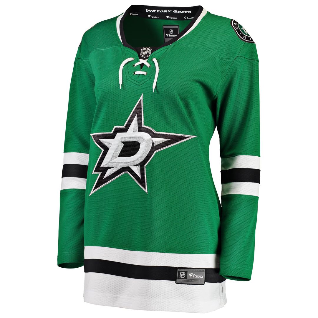 Dallas Stars Fanatics Women's Home Breakaway Jersey - Green