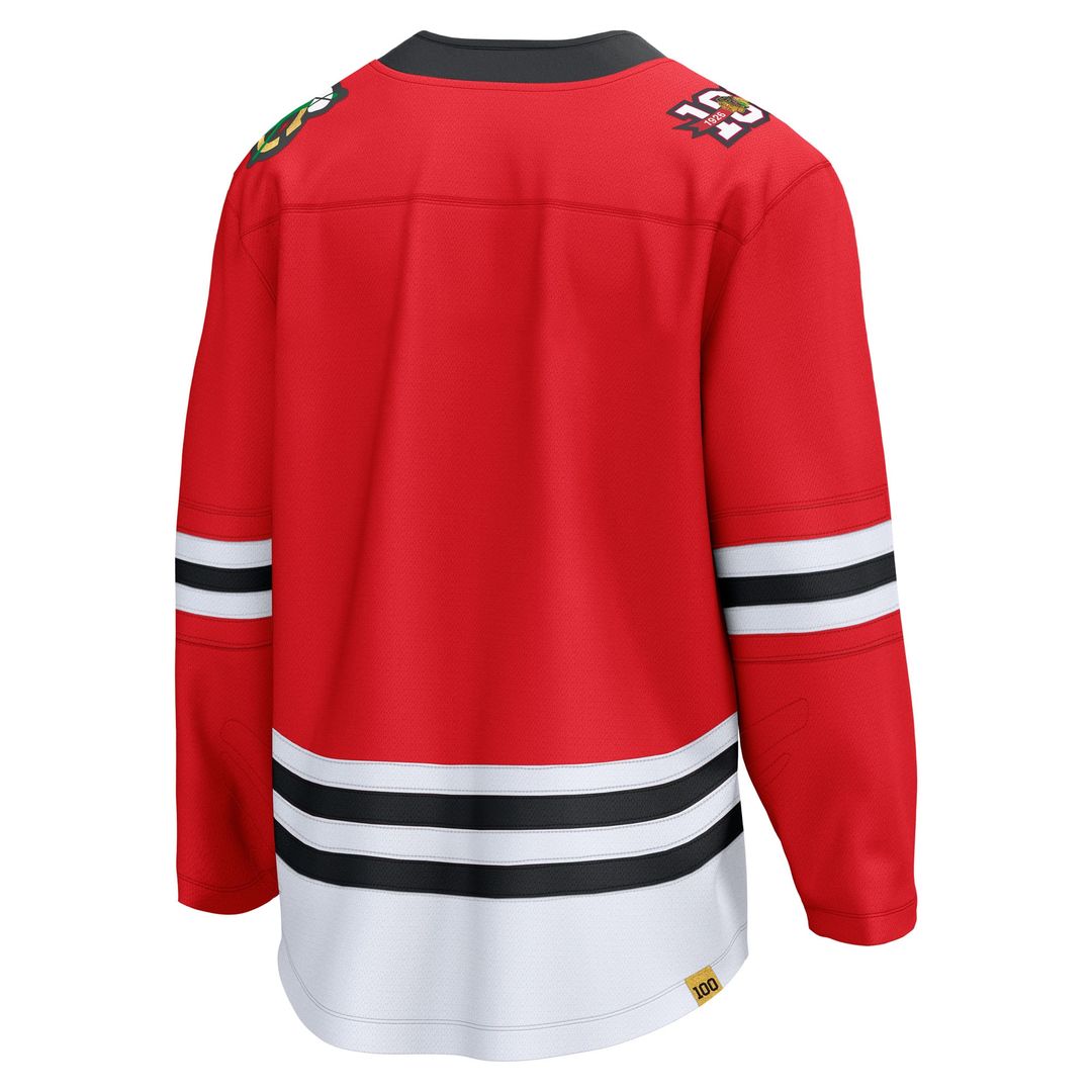 Chicago Blackhawks Fanatics Centennial Breakaway Jersey - Red