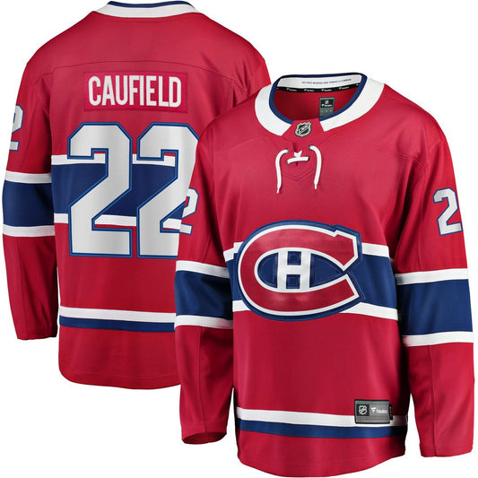 Cole Caufield Montreal Canadiens Fanatics Home Breakaway Replica Jersey - Red