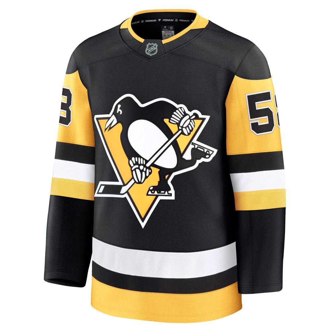 Kris Letang Pittsburgh Penguins Fanatics Home Premium Jersey - Black