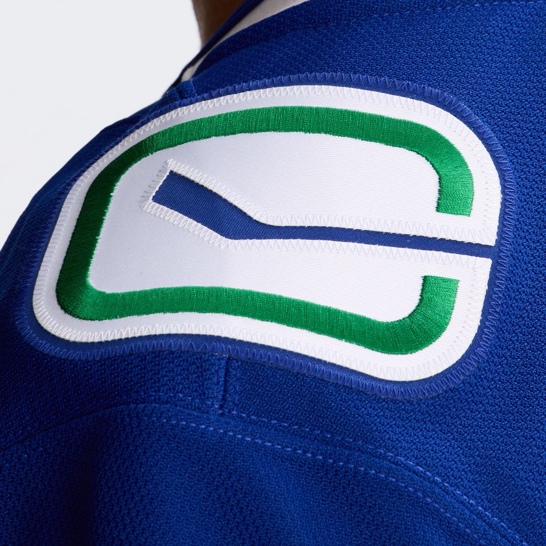 Vancouver Canucks Fanatics Home Authentic Pro Jersey - Blue