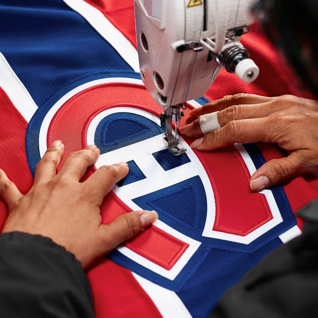 Montreal Canadiens Fanatics Home Authentic Pro Custom Jersey - Red
