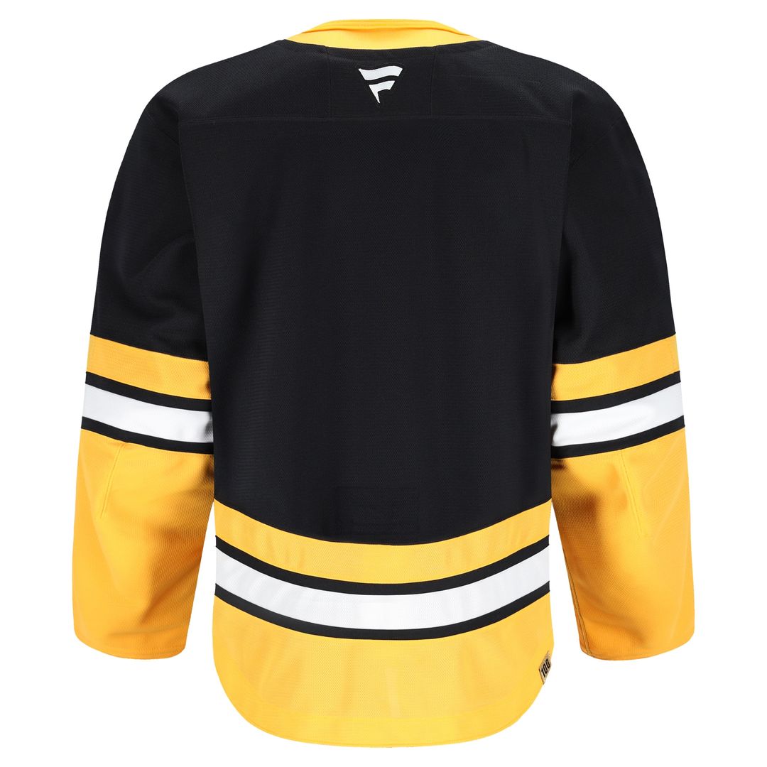 Boston Bruins Fanatics 100th Anniversary Authentic Pro Jersey - Black