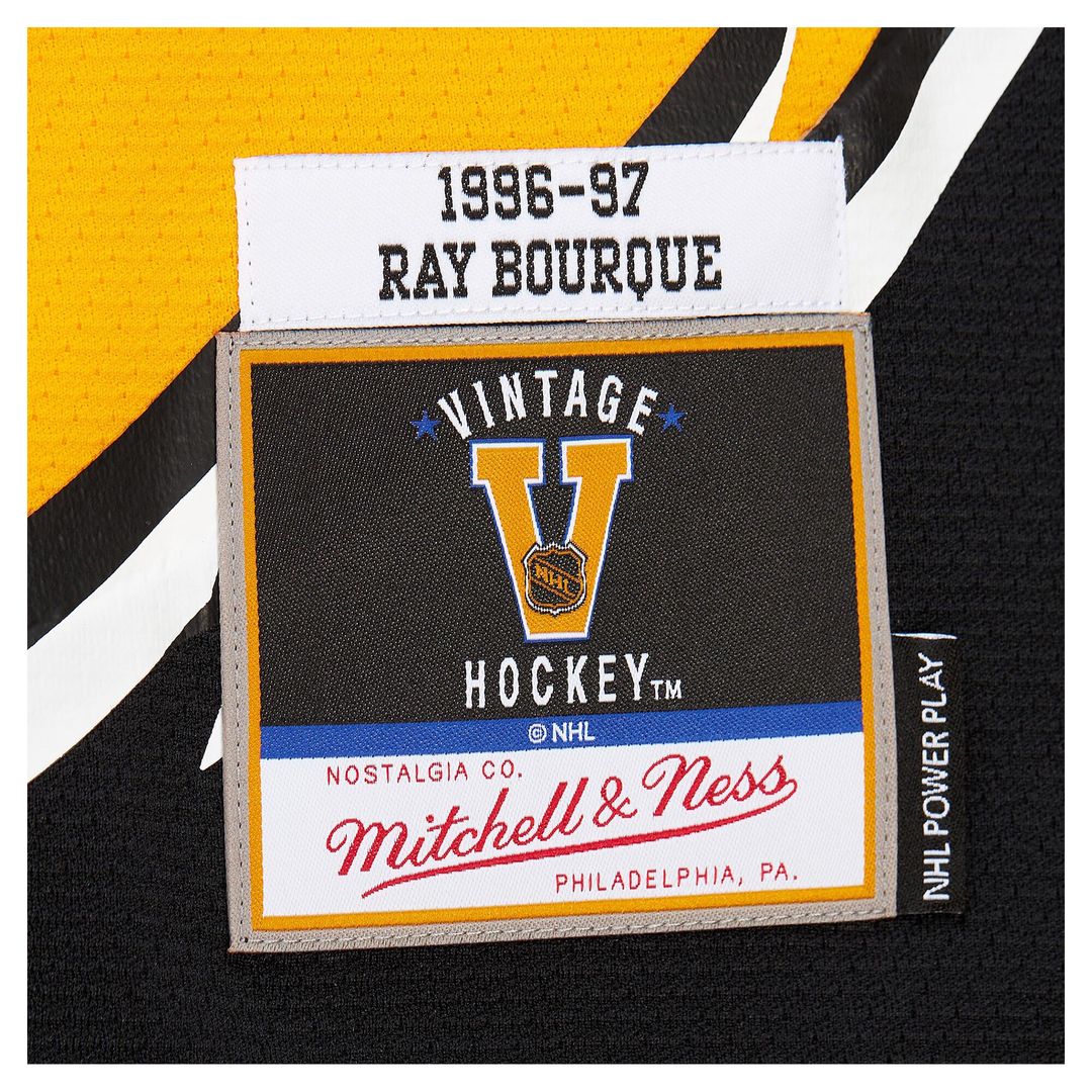 Ray Bourque Boston Bruins Mitchell & Ness Big & Tall 1996-97 Blue Line 2.0 Jersey - Gold
