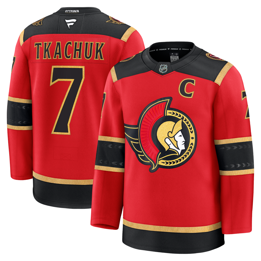 Brady Tkachuk Ottawa Senators Fanatics Alternate Premium Jersey - Red