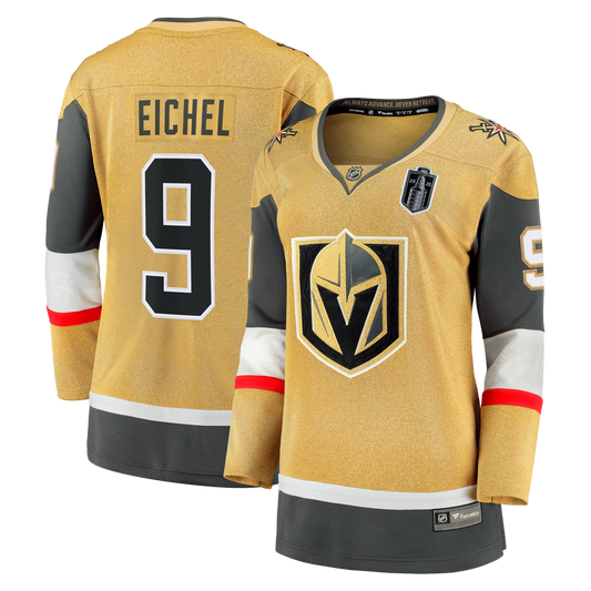 Jack Eichel Vegas Golden Knights Fanatics Women's 2026 Stanley Cup Final Breakaway Jersey - Gold