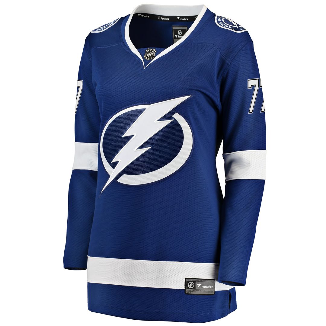 Victor Hedman Tampa Bay Lightning Fanatics Women's Breakaway Player Jersey - Blue