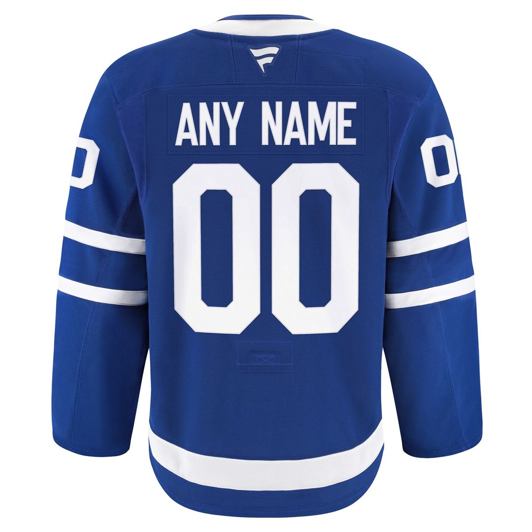 Toronto Maple Leafs Fanatics Home Authentic Pro Custom Jersey - Blue