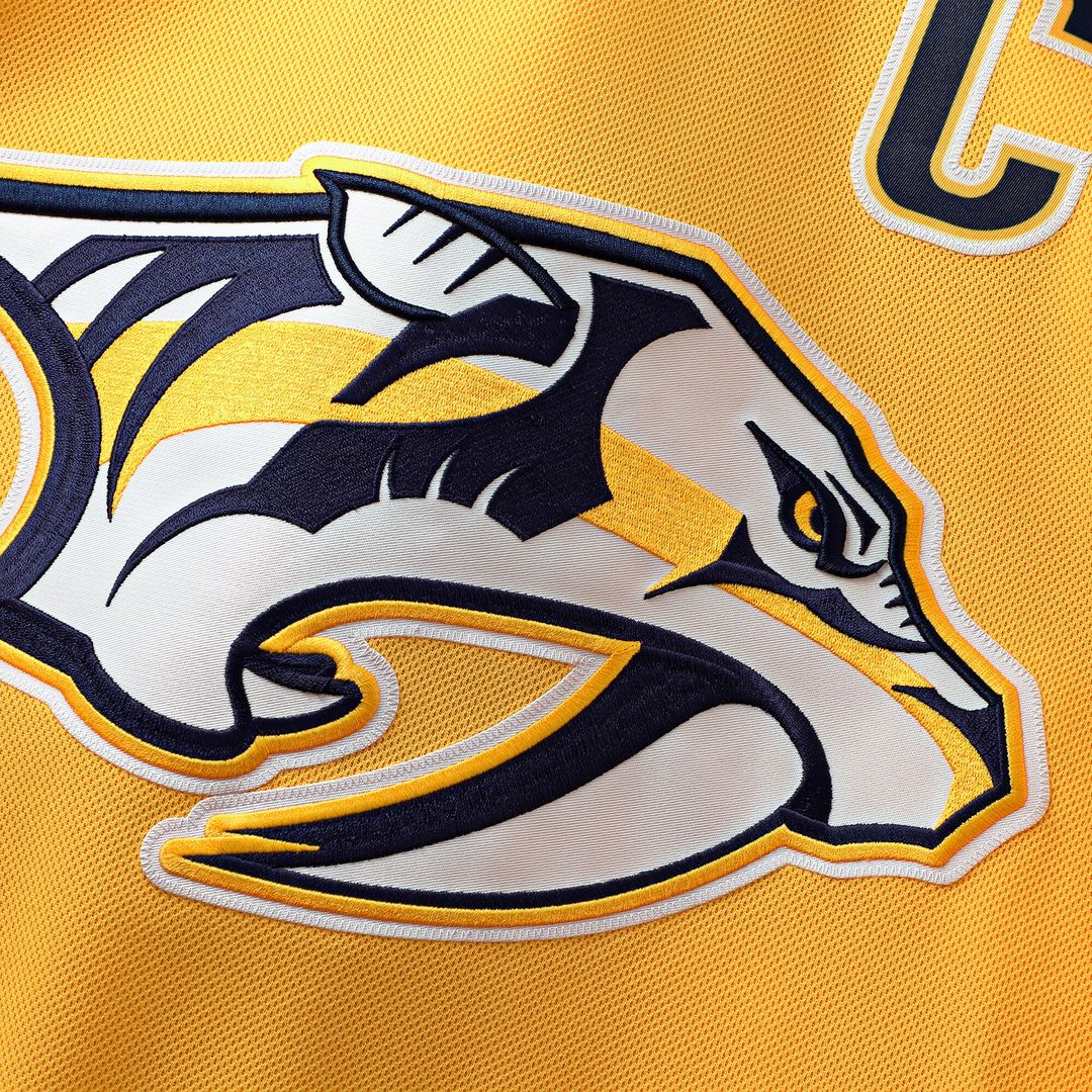 Ryan O'Reilly Nashville Predators Fanatics Home Premium Jersey - Yellow